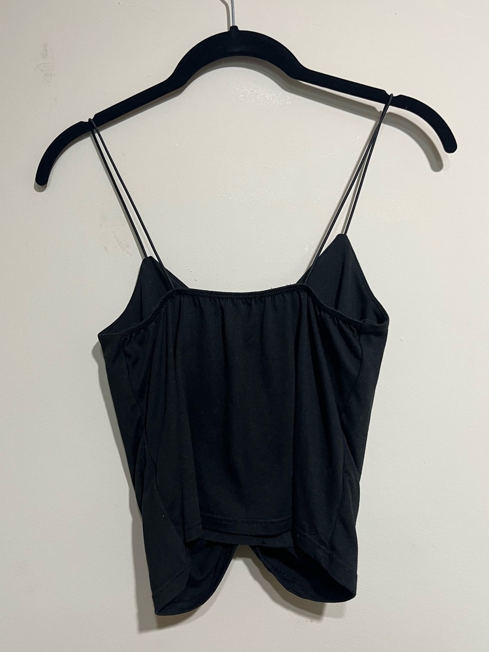 Black Ruched Cami - Picture 2 of 4